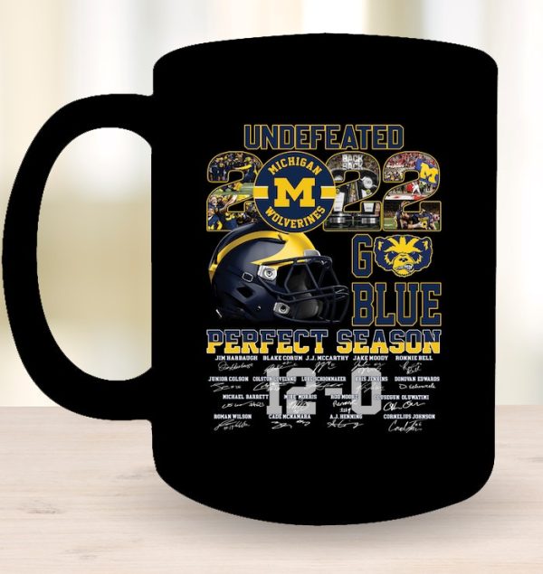 Undefeated Michigan Wolverines 2022 T-Shirt