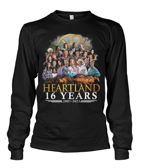 Heartland 16 Years Of 2007 – 2023 Thank You For The Memories T-Shirt