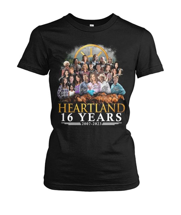 Heartland 16 Years Of 2007 – 2023 Thank You For The Memories T-Shirt