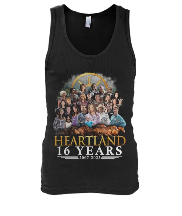 Heartland 16 Years Of 2007 – 2023 Thank You For The Memories T-Shirt