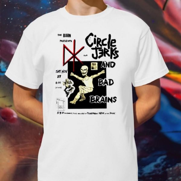 Circle Jerks And Bad Brain T-Shirt