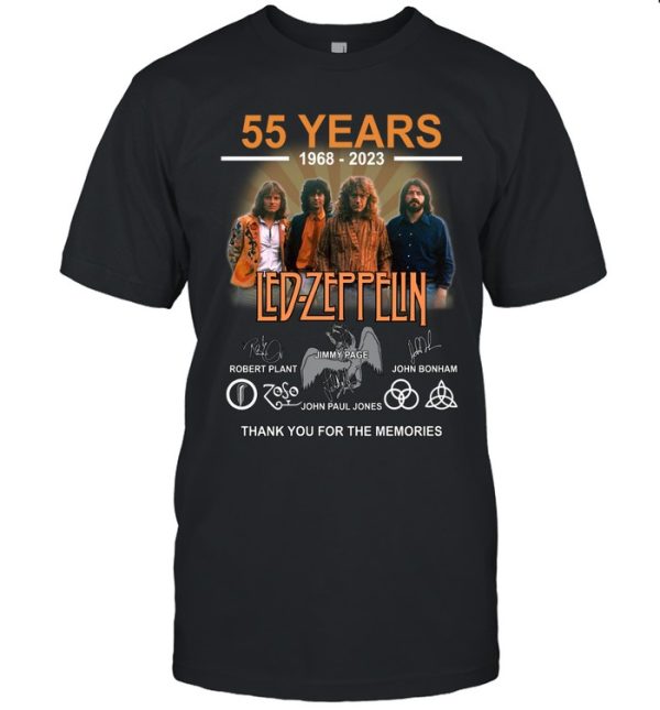 1968 – 2023 Led Zeppelin T-Shirt