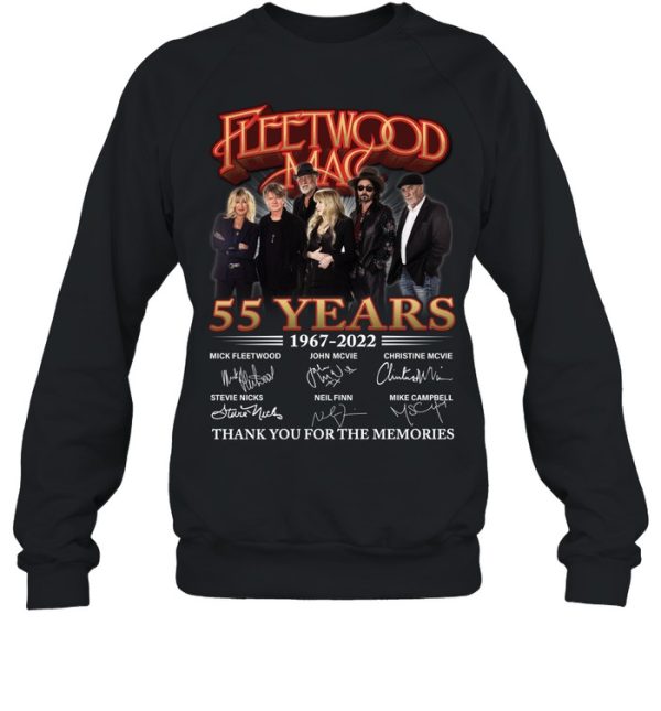 Fleetwood Mac 55 Years 1967 – 2022 T-Shirt