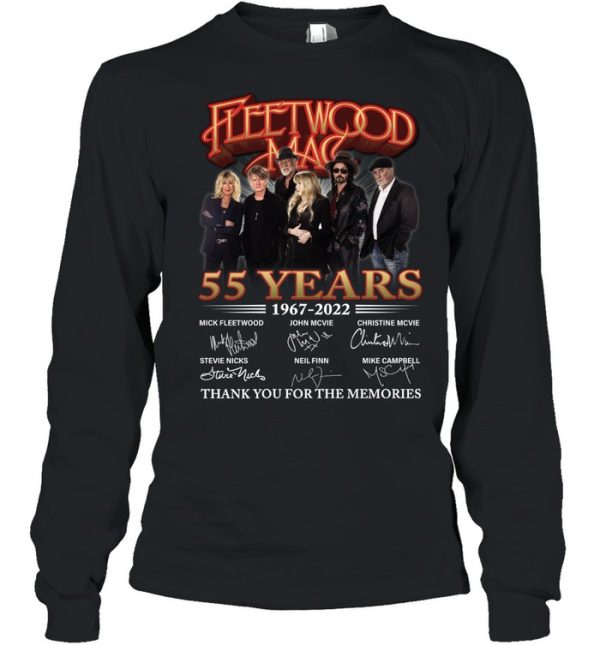 Fleetwood Mac 55 Years 1967 – 2022 T-Shirt