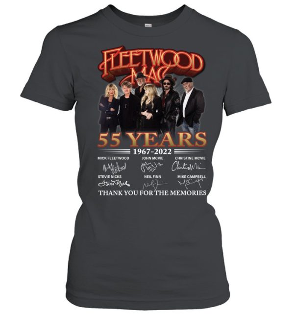 Fleetwood Mac 55 Years 1967 – 2022 T-Shirt