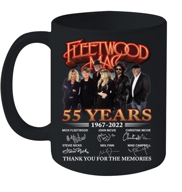 Fleetwood Mac 55 Years 1967 – 2022 T-Shirt