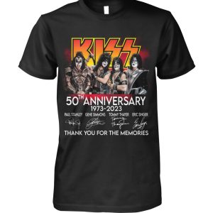 Kiss 50th Anniversary 1973 – 2023 T-Shirt