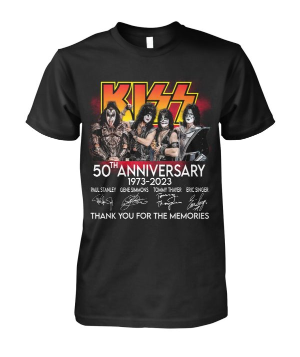 Kiss 50th Anniversary 1973 – 2023 T-Shirt