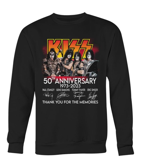 Kiss 50th Anniversary 1973 – 2023 T-Shirt