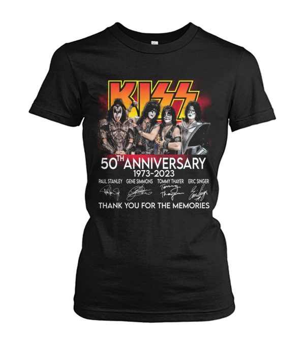 Kiss 50th Anniversary 1973 – 2023 T-Shirt