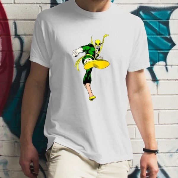 Iron Fist Super Kick Marvel Comic T-Shirt