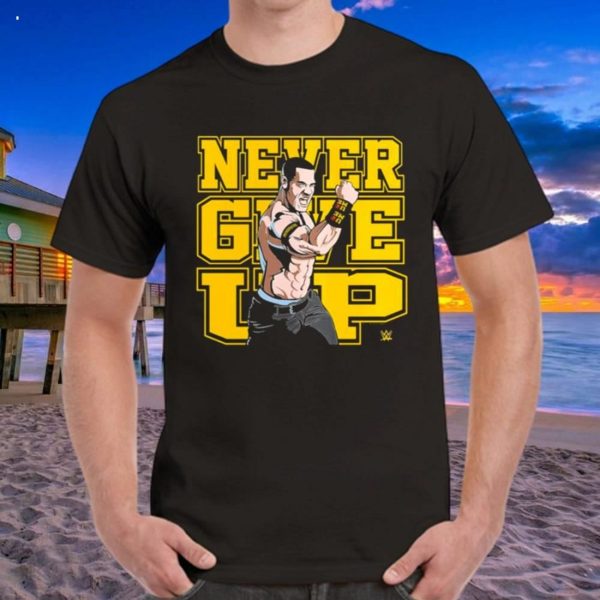 John Cena Never Give Up 2023 T-Shirt