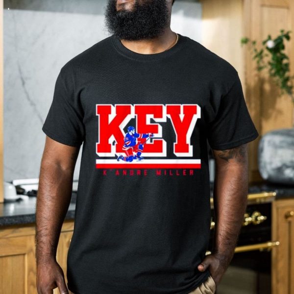 key K’Andre Miller New York Rangers T-Shirt