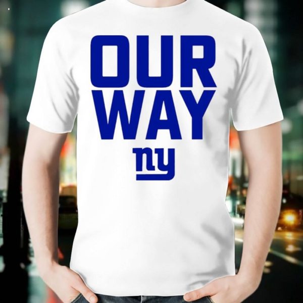 Pete Guelli Our Way New York Giants T-Shirt