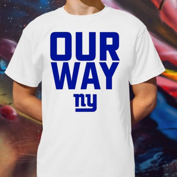 Pete Guelli Our Way New York Giants T-Shirt