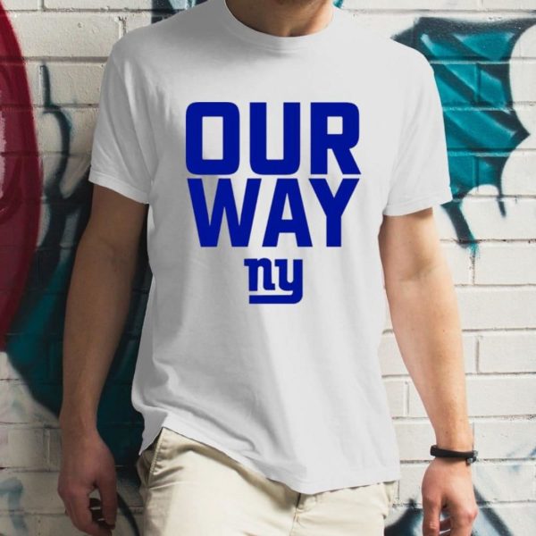 Pete Guelli Our Way New York Giants T-Shirt