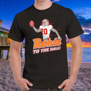 ronde to the hall Ronde Barber Tampa Bay Buccaneers T-Shirt