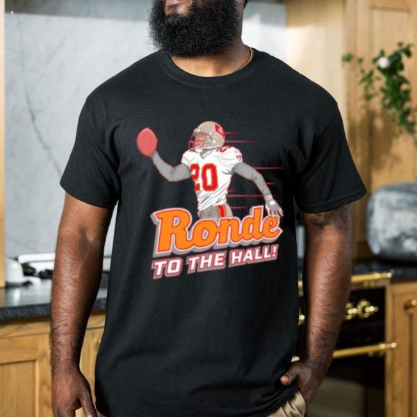 ronde to the hall Ronde Barber Tampa Bay Buccaneers T-Shirt