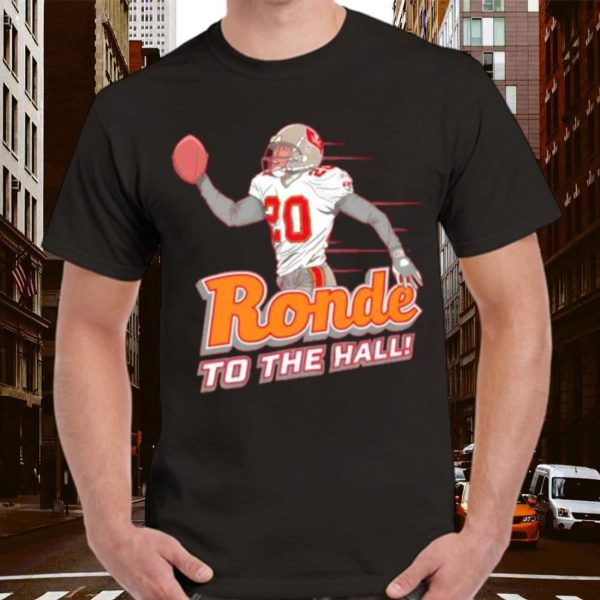 ronde to the hall Ronde Barber Tampa Bay Buccaneers T-Shirt