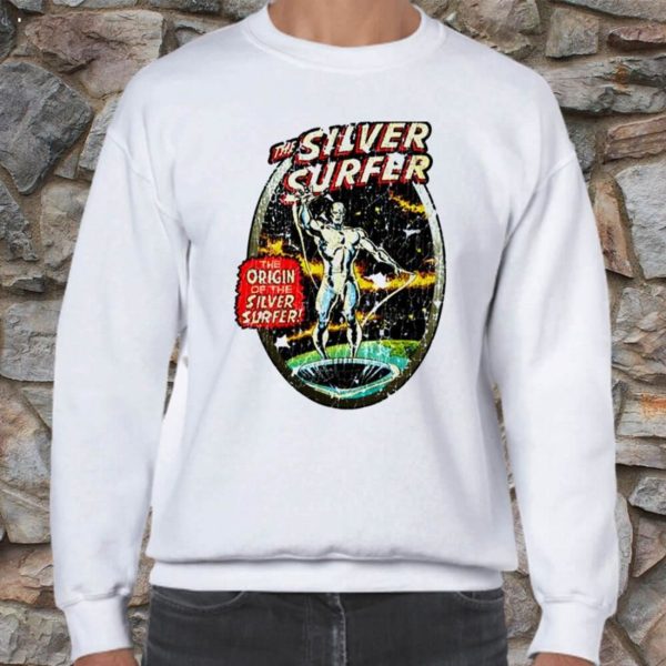 Silver Surf 1978 Cartoons Vintage Marvel T-Shirt