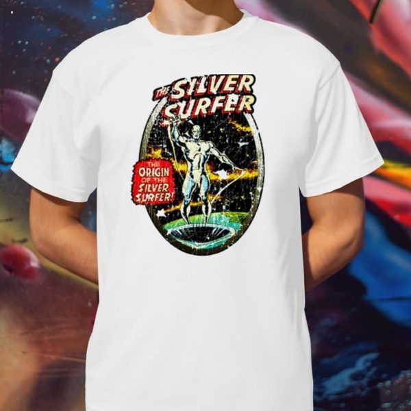 Silver Surf 1978 Cartoons Vintage Marvel T-Shirt