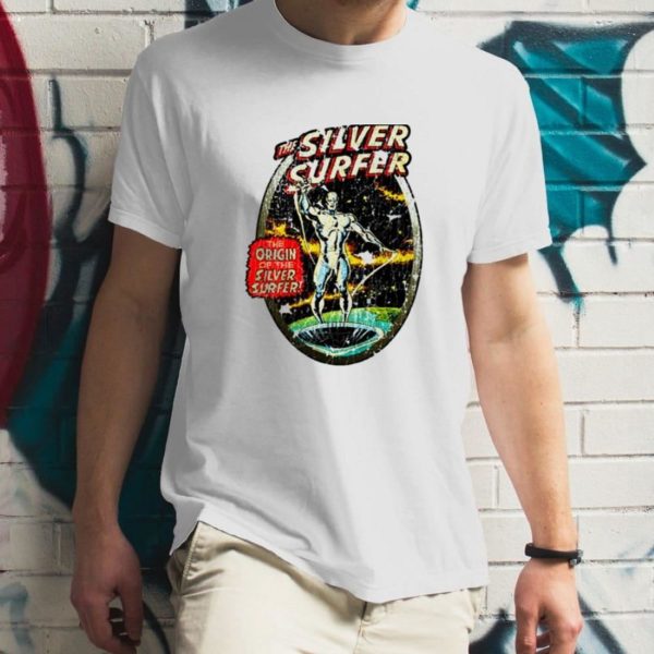 Silver Surf 1978 Cartoons Vintage Marvel T-Shirt