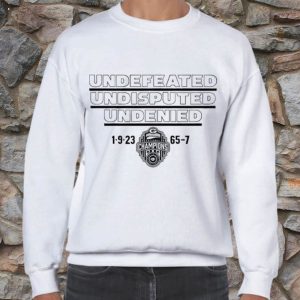 undefeated undisputed undenied UGA champs score T-Shirt