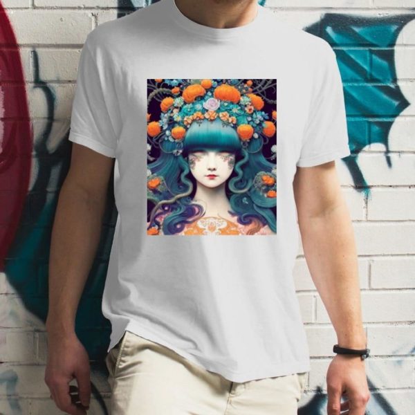 Gothic Cherub Graphic T-Shirt