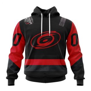 Personalized NHL Carolina Hurricanes Special Retro Gradient Design Hoodie