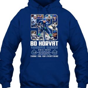 Bo Horvat Vancouver Canucks 2014 – 2023 Thank You For Everything T-Shirt