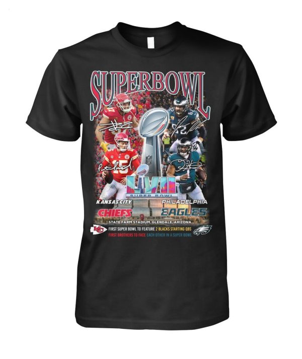 Super Bowl LVII Kansas City Chiefs Vs Philadelphia Eagles T-Shirt