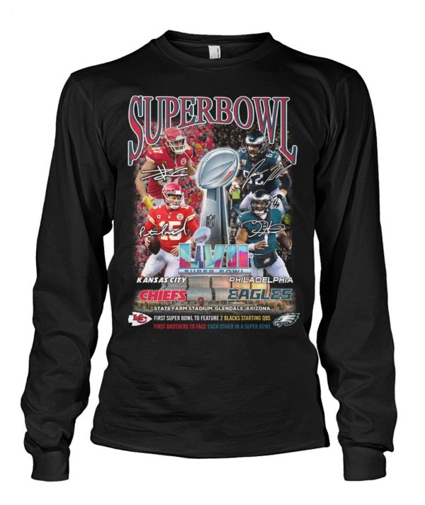 Super Bowl LVII Kansas City Chiefs Vs Philadelphia Eagles T-Shirt