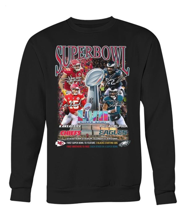 Super Bowl LVII Kansas City Chiefs Vs Philadelphia Eagles T-Shirt