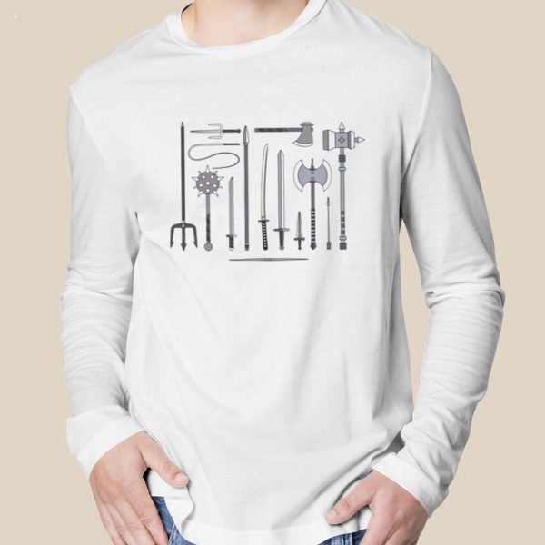 Medieval Weapons Design T-Shirt