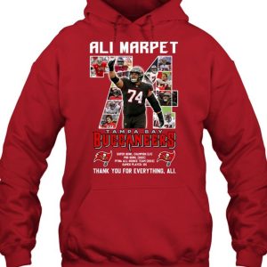 Ali Marpet Tampa Bay Buccaneers Thank You For Everything Ali T-Shirt