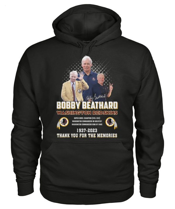 Bobby Beathard Washington Redskins 1937 – 2023 Thank You For The Memories T-Shirt