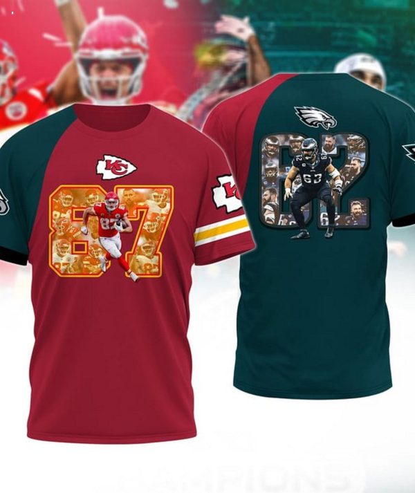 Kelce Special Mashup Apparels 3D T-Shirt