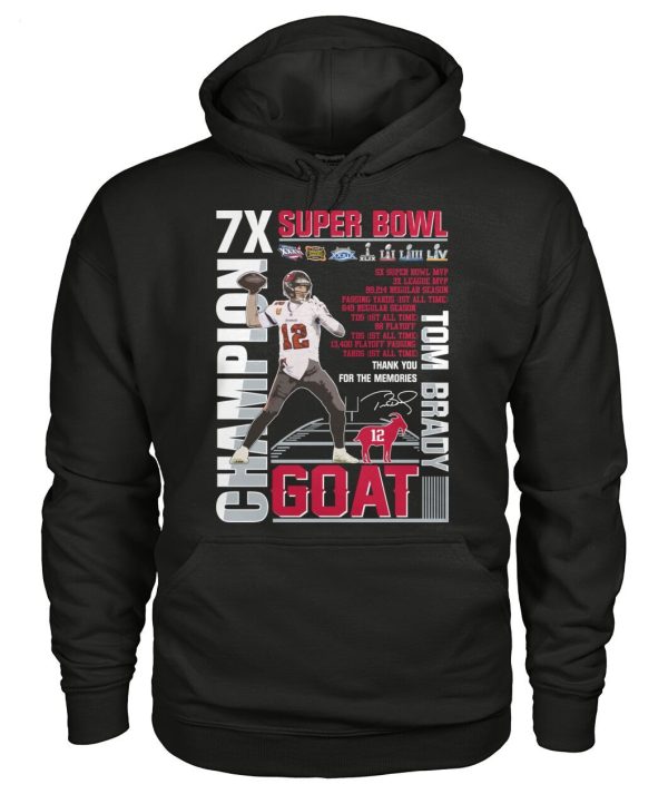 Super Bowl Tom Brady GOAT T-Shirt