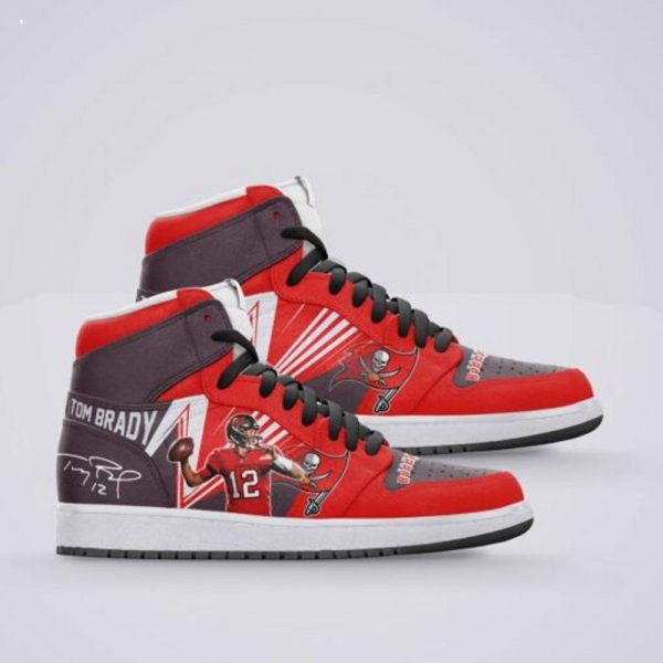 Tom Brady Air Jordan Hightop Shoe, Sneaker