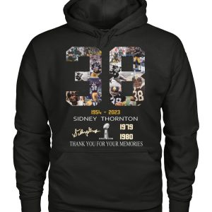 38 Years Of 1954 – 2023 Sidney Thornton 1979 1980 Thank You For The Memories T-Shirt