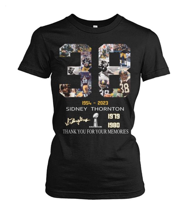 38 Years Of 1954 – 2023 Sidney Thornton 1979 1980 Thank You For The Memories T-Shirt