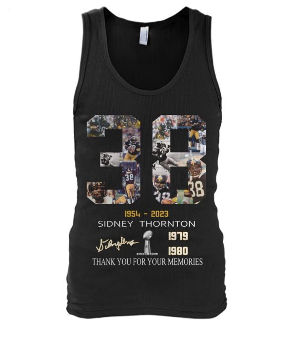 38 Years Of 1954 – 2023 Sidney Thornton 1979 1980 Thank You For The Memories T-Shirt