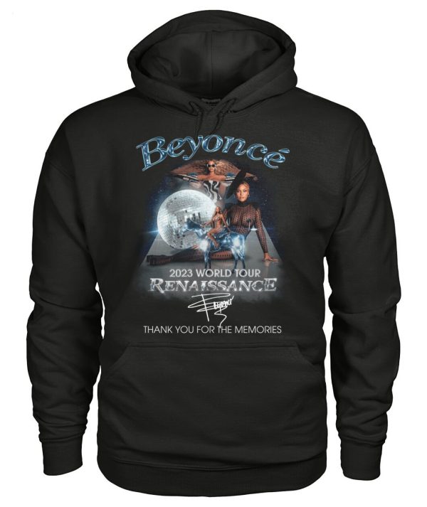 Beyonce 2023 World Tour Renaissance Thank You For The Memories T-Shirt