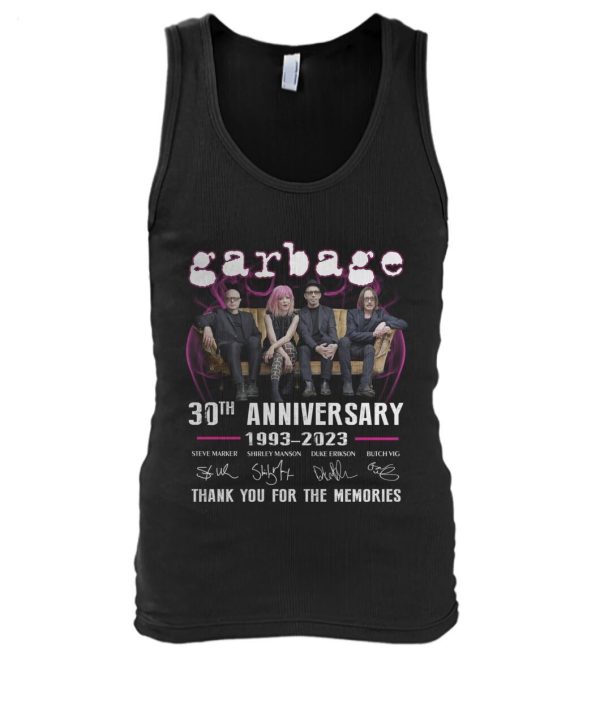 Garbage 30th Anniversary 1993 – 2023 Thank You For The Memories T-Shirt