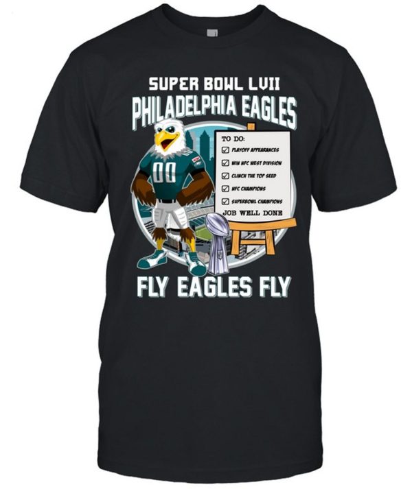 Super Bowl LVII Philadelphia Eagles Fly Eagles Fly T-Shirt