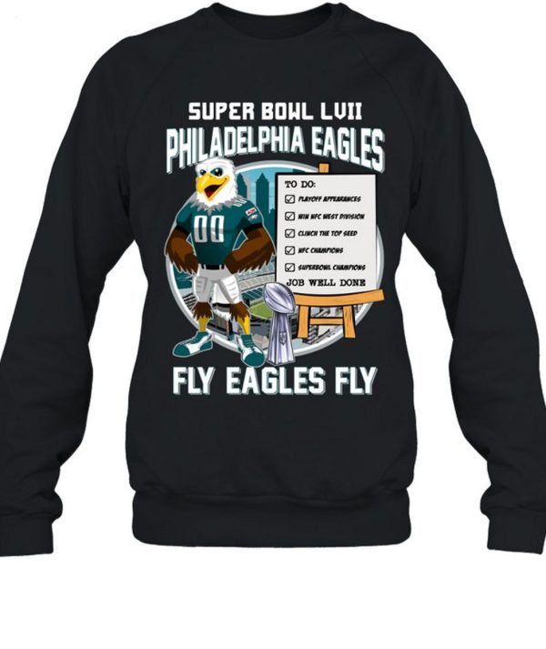 Super Bowl LVII Philadelphia Eagles Fly Eagles Fly T-Shirt