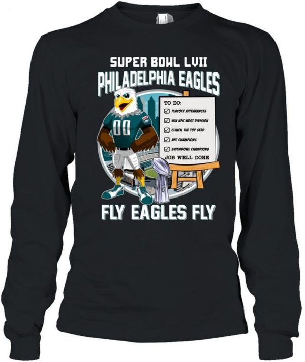 Super Bowl LVII Philadelphia Eagles Fly Eagles Fly T-Shirt