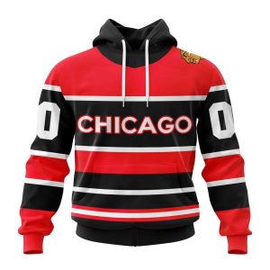Chicago Blackhawks Reverse Retro Kits 2022 Personalized Hoodie