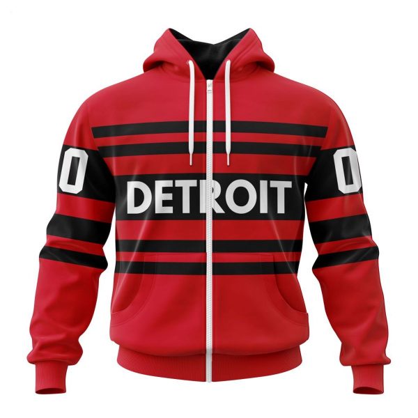 Detroit Red Wings Reverse Retro Kits 2022 Personalized Hoodie