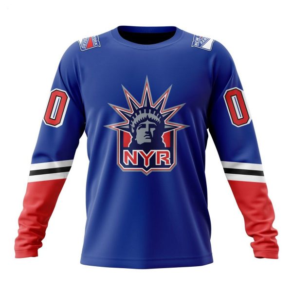 New York Rangers Reverse Retro Kits 2022 Personalized Hoodie